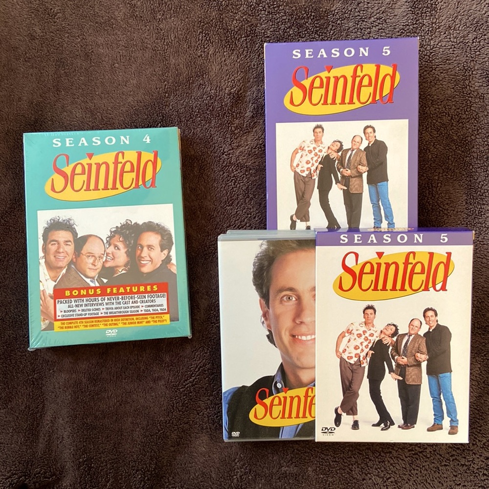 Seinfeld Seasons 4 and 5 DVD sets